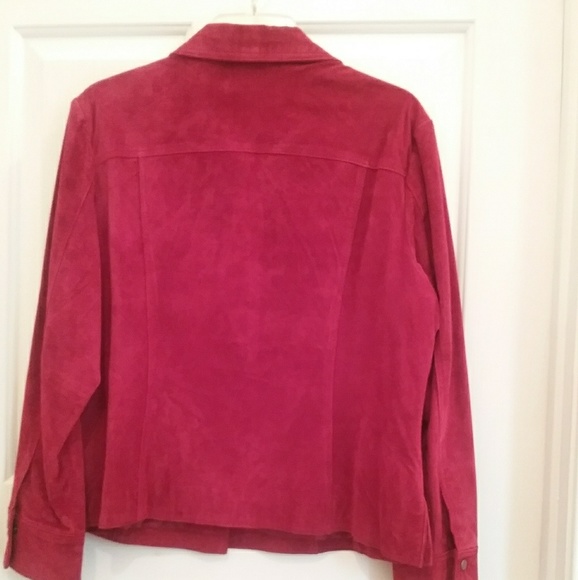 S O L D----Genuine Leather jacket #107 n w/o t - Picture 2 of 2